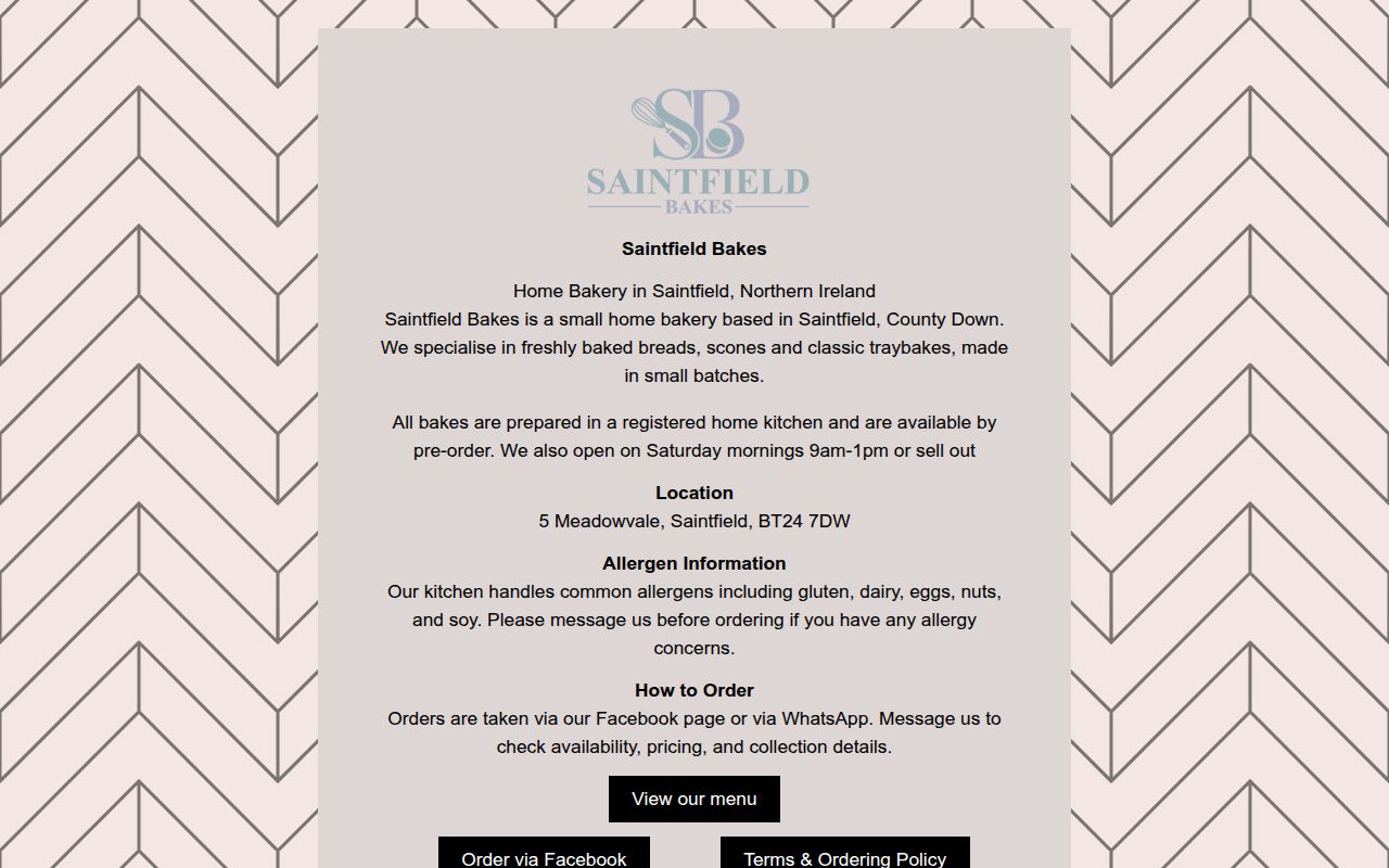 Saintfield Bakes